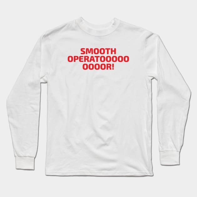 Smooth Operator by Carlos Sainz Long Sleeve T-Shirt by petrolhead